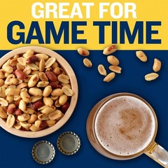 Planters Salted Peanuts 2.19lb Jar Pack of 2