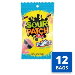 Tropical Soft & Chewy Candy, 12 Bags – Delicious Sour Then Sweet Treats