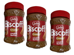Lotus Biscoff Creamy Cookie Butter, 14.1 oz. (3 Pack)