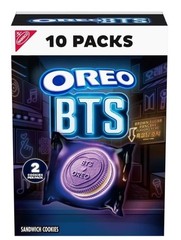 Oreo x BTS Sandwich Cookies Brown Sugar Pancake Creme 10 individual Snack Packs