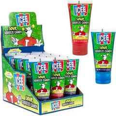 ICEE Sour Squeeze Candy – 12 Bottles – 2.1 FL OZ