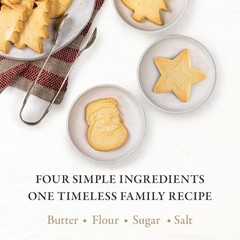 2 PACK Walkers Festive Shapes Shortbread MADE IN THE UK