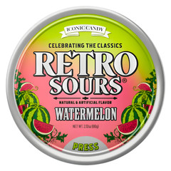 Retro Sour Watermelon Candy Bulk Sweet & Tangy Hard Candy