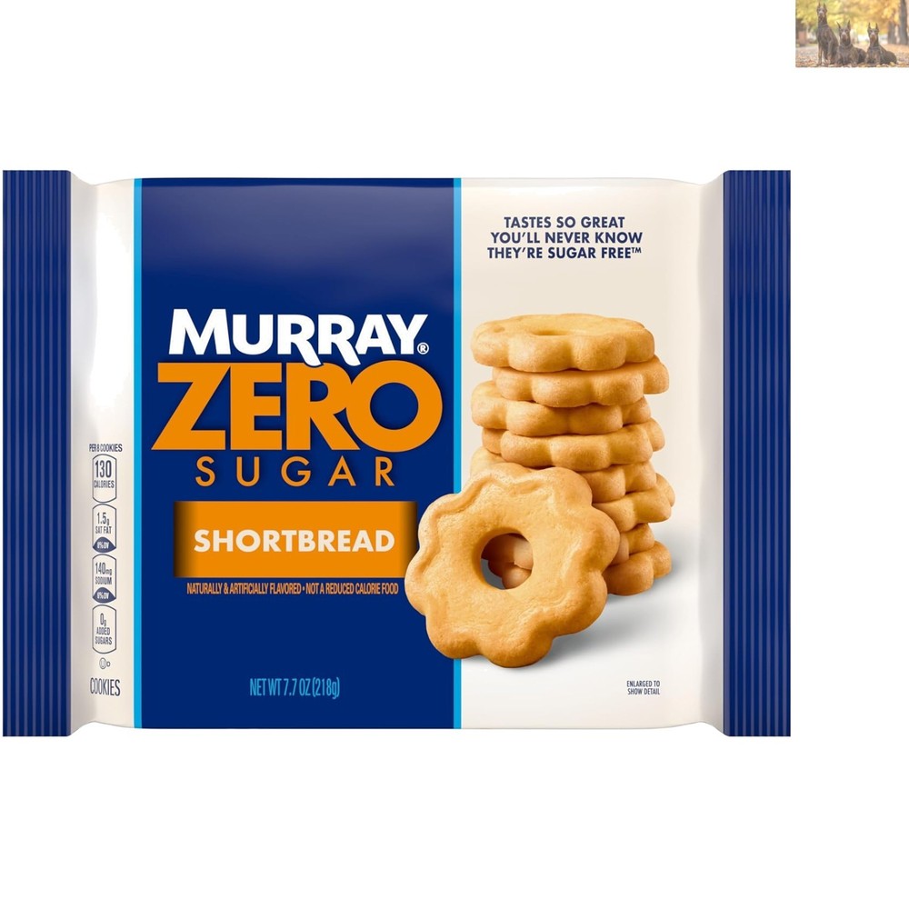 Tender Sugar-Free Shortbread Cookies, 7.7 Oz – Great for Celebrations & Snacks!