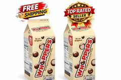 ( 2Pack) WHOPPERS The Original Malted Milk Balls, Movie Snack, Candy 12 oz…