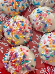 Italian Sprinkle Cookies * Italian Wedding Cookies