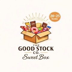 [ L ] Sweet Snack Box 🍫 Candy, Cookies & Treats | The Good Stock Co.