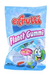 Trolli Planet Gummi Candies 2.6 Ounce Fruity Gel Center Individually Wrapped