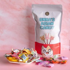 Asian Candy Mystery Gift Box, 60 Count Variety Pack of Japanese and Korean Treat