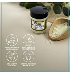 2 JARS Krinos Greek Mastic Gum: Piney Flavor, Culinary Treasure | Chios