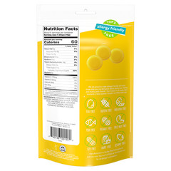 Organic Hard Candies, Lemon, 3.3 oz (93.6 g)