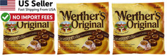 Werther’s Original Caramel Coffee Hard Candy 2.65oz Bag 3 Pack Wrapped FROM USA