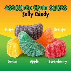 Fruit Slices – 2 Pound Bulk Pack (65 Count) – 2 (Pack of 1), Orange