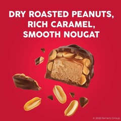 Chocolatey, Peanut, Caramel, Nougat, Full Size Individually Wrapped Candy Bars,
