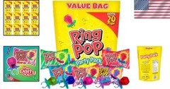 Assorted Lollipop Ring Gems – 20 Count Bag (Case of 12)