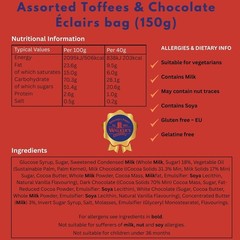 Walkers’ Nonsuch Assorted Toffees & Chocolate Éclairs 5.29 Oz