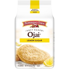 Pepperidge Farm Soft Baked Ojai Lemon Sugar Cookies, Kosher, 8.6 Oz 8 Cookies