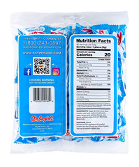 Fizz Power Candy Blue Raspberry – Fruit Flavored Hard Candy with a Fizzy Center