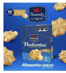 Caja Con 10 Paquetes De Galletas Pastisetas Traídas De México 🇲🇽