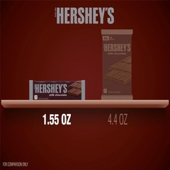 Milk Chocolate Candy Bars 1.55 oz (Pack of 36) | 36 Count