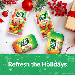 Tic Tac Fruit Adventure Mints 12 Count On-The-Go Refreshment Stocking 1.7 Oz