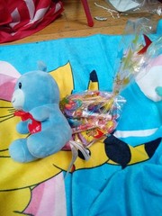 A Candy Bag With A Toy