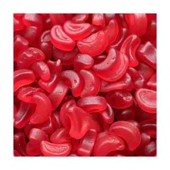Cherry Lips Fruit Tiny Firm Scented Jujubes 2 Pounds Bulk Candy