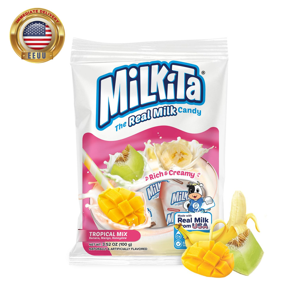 Creamy Milk Candy Variety Pack – Low-Sugar Healthy Sweets with Real Milk for Kid