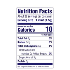LIFE SAVERS Breath Mints Sugar Free Pep O Mint Hard Candy Bag Pack of 12