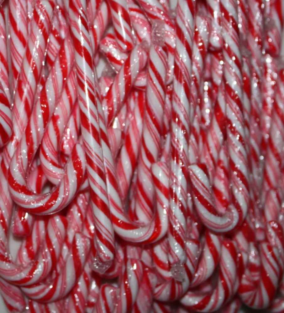 Candy Canes Large Peppermint Bulk – 30-35 per pound – You Choose 2 – 8 pounds