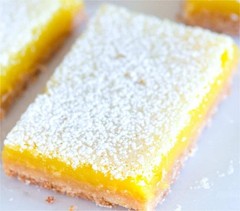 Summer Lemon Bars* Organic Ingredients