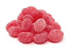 YANKEETRADERS Wild Cherry Hard Sanded Candy Drops, 40 Oz. Bulk 20.193 cm, Red