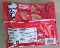 NEW KFC Colonel’s Favorite Jelly Beans Candy Bag 4 oz fried chicken corn gravy