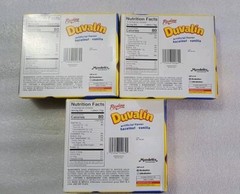 RICOLINO DUVALIN BI SABOR HAZELNUT & VANILLA (3 BOXES OF 18 PIECES EACH=54