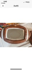 Snickers Candy Canister 10.5” X 7.5” Shaped Like A Football
