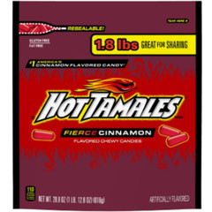 Hot Tamales Fierce Cinnamon Chewy Candy, 28.8 ounce Bag ((Pack of 2))