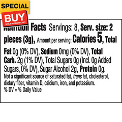 Fire Spicy Cinnamon Sugar Free Gum, Pack of 9 (144 Total Pieces)