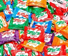 Zotz Fizzy Candy, Assorted Flavors, 425 Count Bag – 7 Flavor Assorted, 5-Pound