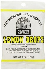 Delightful 6 Ounce Lemon Hard Candy by Claey’s – Naturally Sweet and Fat-Free