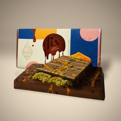 Dubai Chocolate Bar Pistachio Kataifi – Viral Dubai Chocolate 200G/7.5oz Origina
