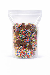 Milk Bud Choc Freckle / Speckle / Jewels 1KG BULK BAG SALE!!! Custom Choc #953