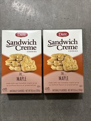 Dare Cookies, Natural Maple Syrup, 10.2 oz (Pack of 2) Canadian Snack