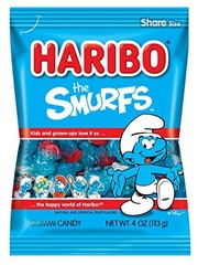Haribo Gummi Candy, Twin Snakes Sweet & Sour, 5 oz. Bag 12ct