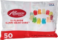 World’s Best 12 Flavor Gummi Bear Cubs | 0.5oz Snack Packs of Candy | Miniatu…