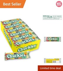 Chuckles Jelly Candy – Sugar-Coated Assortment, Pack of 24 Bars