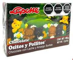 Chocolate Ositos Y Pollitos Laposse 448g Una Caja