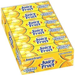 Bubble Chewing Gum, 5 Count Pack of 18