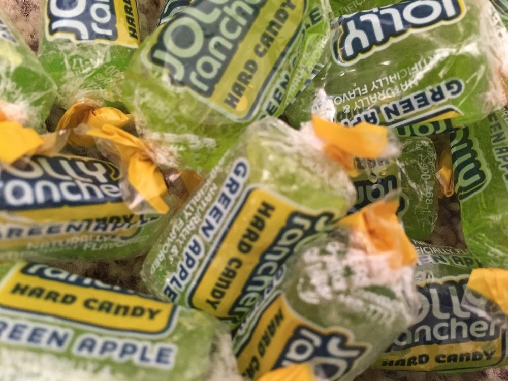 New Green Apple Jolly Rancher Candy Wedding Party Favorite 4 Pounds LB Green