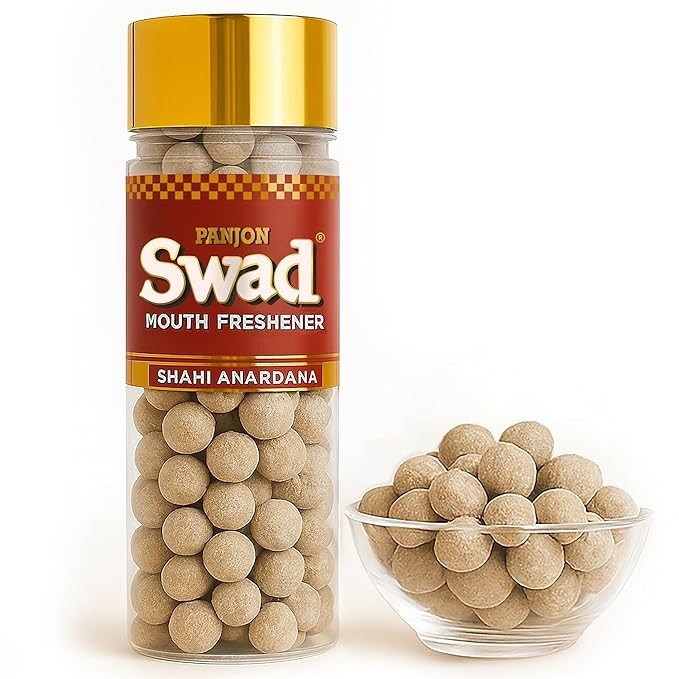 Swad Shahi Anardana Goli Mukhwas Digestive Mouth Freshner Pachak Tasty AfterMeal