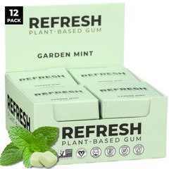 Natural Xylitol Chewing Gum, Plastic Free, Organic Ingredients, Vegan, Non GM…